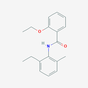 molecular formula C18H21NO2 B291568 2-ethoxy-N-(2-ethyl-6-methylphenyl)benzamide 