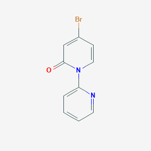 4-Bromo-1-(pyridin-2-yl)pyridin-2(1H)-one