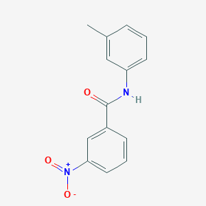 molecular formula C14H12N2O3 B2915747 N-(3-甲基苯基)-3-硝基苯甲酰胺 CAS No. 69754-50-3