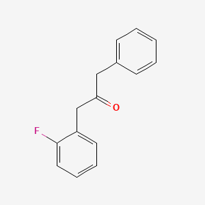 molecular formula C15H13FO B2915769 1-(2-Fluorophenyl)-3-phenylpropan-2-one CAS No. 1494-55-9