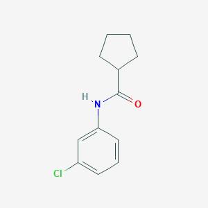 N-(3-chlorophenyl)cyclopentanecarboxamide