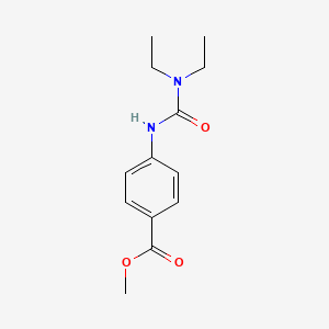 Methyl 4-(diethylcarbamoylamino)benzoate
