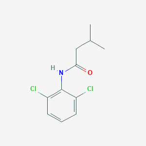 molecular formula C11H13Cl2NO B291583 N-(2,6-dichlorophenyl)-3-methylbutanamide 