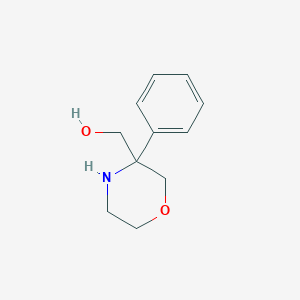 (3-Phenylmorpholin-3-yl)methanol