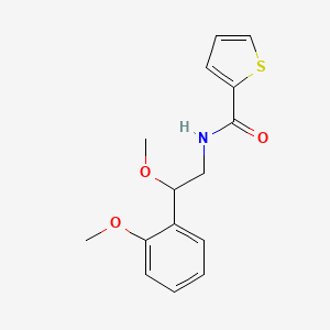N-(2-methoxy-2-(2-methoxyphenyl)ethyl)thiophene-2-carboxamide