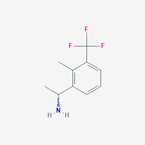molecular formula C10H12F3N B2915879 (R)-1-(2-甲基-3-(三氟甲基)苯基)乙胺 CAS No. 1212862-77-5