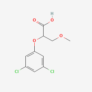 molecular formula C10H10Cl2O4 B2915957 2-(3,5-Dichlorophenoxy)-3-methoxypropanoic acid CAS No. 701915-91-5