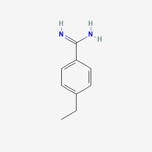 molecular formula C9H12N2 B2915966 4-Ethylbenzenecarboximidamide CAS No. 31065-90-4
