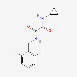 N1-cyclopropyl-N2-(2,6-difluorobenzyl)oxalamide