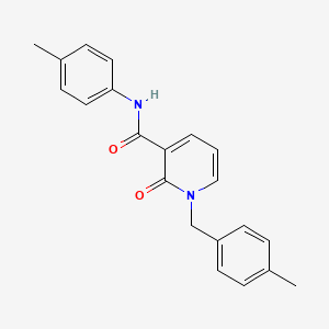 1-(4-methylbenzyl)-2-oxo-N-(p-tolyl)-1,2-dihydropyridine-3-carboxamide