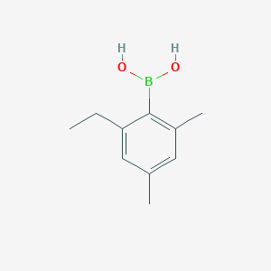 molecular formula C10H15BO2 B2916213 (2-Ethyl-4,6-dimethylphenyl)boronic acid CAS No. 1415578-24-3