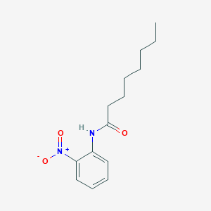 molecular formula C14H20N2O3 B291626 N-(2-Nitrophenyl)octanamide 