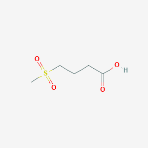 molecular formula C5H10O4S B2916329 4-(Methylsulfonyl)butanoic acid CAS No. 148928-08-9