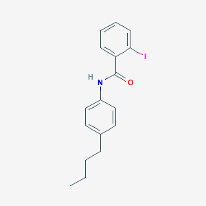 molecular formula C17H18INO B291636 N-(4-butylphenyl)-2-iodobenzamide 