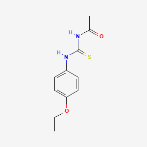 molecular formula C11H14N2O2S B2916390 N-[(4-ethoxyphenyl)carbamothioyl]acetamide CAS No. 36997-72-5