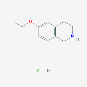 6-Propan-2-yloxy-1,2,3,4-tetrahydroisoquinoline;hydrochloride