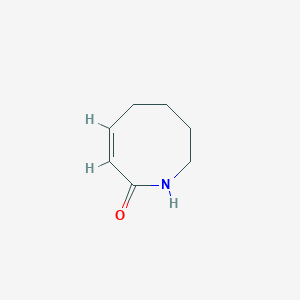 molecular formula C7H11NO B2916458 (6Z)-2,3,4,5-Tetrahydro-1H-azocin-8-one CAS No. 105495-14-5