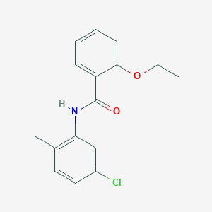 molecular formula C16H16ClNO2 B291651 N-(5-chloro-2-methylphenyl)-2-ethoxybenzamide 