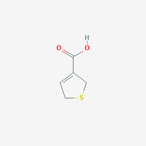 molecular formula C5H6O2S B2916553 2,5-二氢噻吩-3-羧酸 CAS No. 98508-62-4