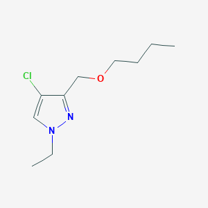 3-(butoxymethyl)-4-chloro-1-ethyl-1H-pyrazole