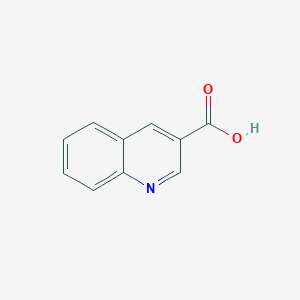 molecular formula C10H7NO2 B029167 Quinoline-3-carboxylic acid CAS No. 6480-68-8