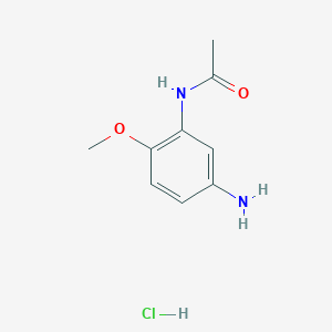 N-(5-amino-2-methoxyphenyl)acetamide hydrochloride
