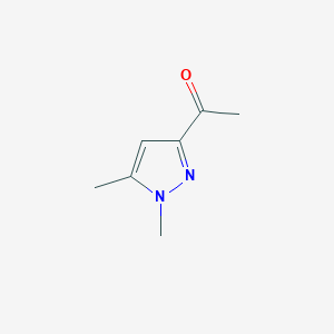 molecular formula C7H10N2O B2916740 1-(1,5-dimethyl-1H-pyrazol-3-yl)ethanone CAS No. 25016-15-3