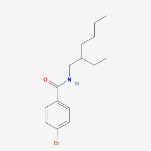 molecular formula C15H22BrNO B291675 4-bromo-N-(2-ethylhexyl)benzamide 