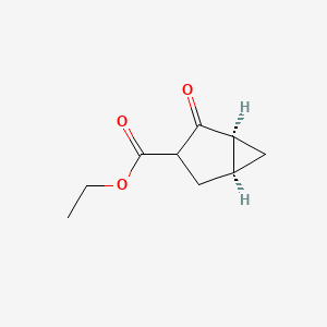 molecular formula C9H12O3 B2916826 Ethyl (1S,5S)-2-oxobicyclo[3.1.0]hexane-3-carboxylate CAS No. 1933785-86-4