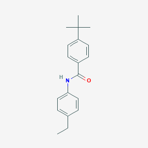 molecular formula C19H23NO B291683 4-tert-butyl-N-(4-ethylphenyl)benzamide 