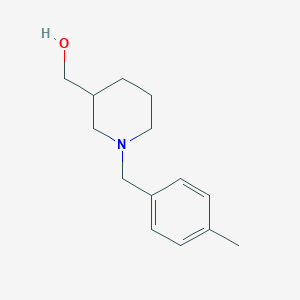 molecular formula C14H21NO B2916859 (1-(4-Methylbenzyl)piperidin-3-yl)methanol CAS No. 415722-06-4