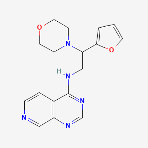 N-[2-(Furan-2-yl)-2-morpholin-4-ylethyl]pyrido[3,4-d]pyrimidin-4-amine