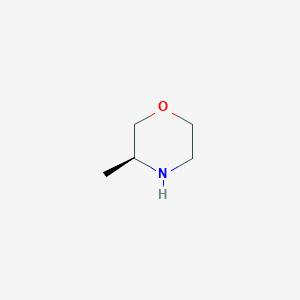 molecular formula C5H11NO B029169 (S)-3-甲基吗啉 CAS No. 350595-57-2
