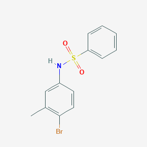 N-(4-bromo-3-methylphenyl)benzenesulfonamide