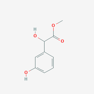 molecular formula C9H10O4 B2916997 Methyl 2-hydroxy-2-(3-hydroxyphenyl)acetate CAS No. 90721-46-3