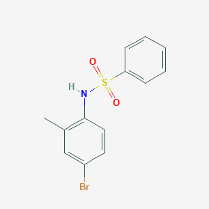 N-(4-bromo-2-methylphenyl)benzenesulfonamide