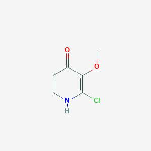 molecular formula C6H6ClNO2 B2917008 2-氯-3-甲氧基吡啶-4-醇 CAS No. 1227600-20-5