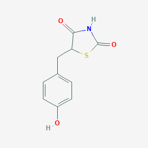 B029171 5-(4-Hydroxybenzyl)thiazolidine-2,4-dione CAS No. 74772-78-4