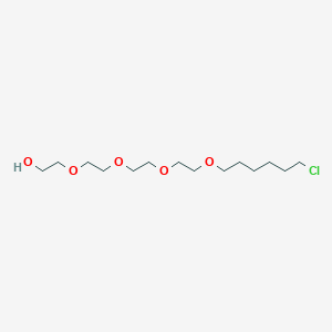 molecular formula C14H29ClO5 B2917158 18-氯-3,6,9,12-四氧代十八烷-1-醇 CAS No. 1799506-18-5