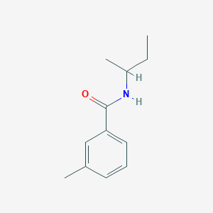 molecular formula C12H17NO B291720 N-(sec-butyl)-3-methylbenzamide 