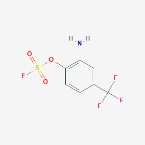 2-Amino-1-fluorosulfonyloxy-4-(trifluoromethyl)benzene