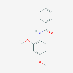molecular formula C15H15NO3 B291738 N-(2,4-dimethoxyphenyl)benzamide 