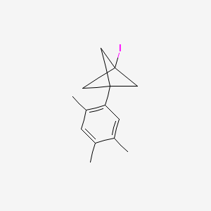 1-Iodo-3-(2,4,5-trimethylphenyl)bicyclo[1.1.1]pentane