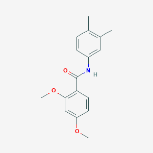 N-(3,4-dimethylphenyl)-2,4-dimethoxybenzamide