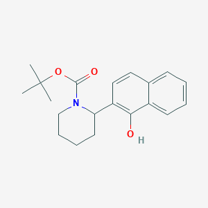 Tert-butyl 2-(1-hydroxynaphthalen-2-yl)piperidine-1-carboxylate