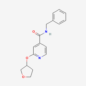 N-benzyl-2-((tetrahydrofuran-3-yl)oxy)isonicotinamide