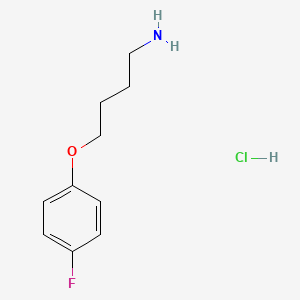 4-(4-Fluorophenoxy)butan-1-amine hydrochloride