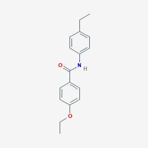 molecular formula C17H19NO2 B291754 4-ethoxy-N-(4-ethylphenyl)benzamide 