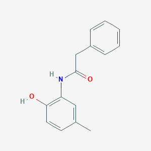 molecular formula C15H15NO2 B291760 N-(2-hydroxy-5-methylphenyl)-2-phenylacetamide 