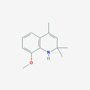 molecular formula C13H17NO B2917645 8-Methoxy-2,2,4-trimethyl-1,2-dihydroquinoline CAS No. 51035-27-9